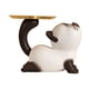 thumbnail image 4 of Estatua De Gato De Resina Multiusos, Bonita Bandeja De Almacenamiento Para Estante, Decoración De Dormitorio, 4 of 5