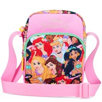 Bandolera Disney Stitch Para Niñas Y Adolescentes Con Monedero Rosa