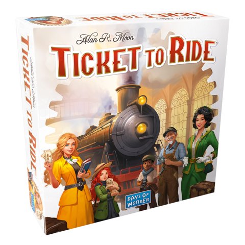 Juego De Mesa Asmodee Ticket To Ride 2025 Refresh Kids 8+ Years