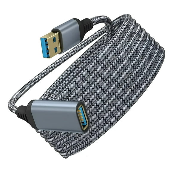 Cable Extensión 5m Alargador Usb 3.0 5gbps Macho A Hembra