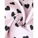 thumbnail image 5 of INSPIRE CHIC Conjunto de Pijamas de Satén para Mujer Ropa de Dormir Camisetas con Pantalones Cortos Ropa de Casa XL Rosa-Negro, 5 of 6