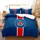 thumbnail image 1 of Paris St German PSG Football Duvet Cover, Microfiber Duvet Cover Set with Pillowcase, for Adults and Children, 1 of 3