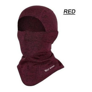 Genérico - Balaclava Deportiva Para Ciclismo Y Deportes, Pasamontañas Rojo