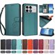 thumbnail image 4 of Funda Cartera Trébol para Xiaomi Poco F8 Pro con Ranuras Tarjetas y Carga Inalámbrica Verde oscuro, 4 of 6