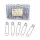 thumbnail image 1 of Alfileres de seguridad Hegangly extra grandes de 55 mm de acero inoxidable x80, 1 of 6