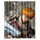 thumbnail image 1 of Cortina de ducha de anime The Bleach con ganchos, tamaño 60 x 72 pulgadas, 1 of 3