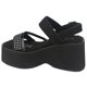 thumbnail image 2 of Sandalia Chalada Mujer Verena-6 Negro Casual, 2 of 4