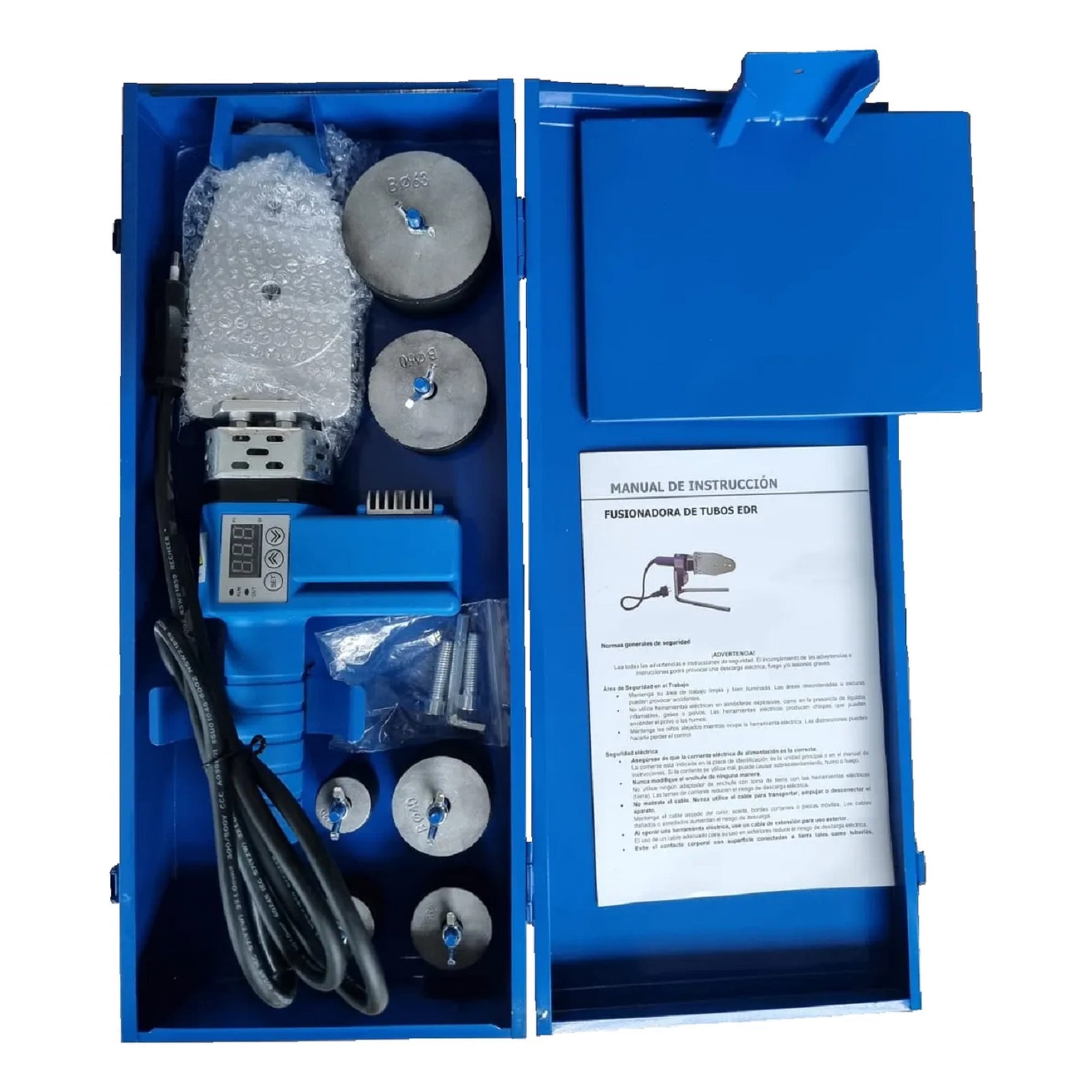 Genérica - Maquina Termofusora Digital Ppr 20-63mm