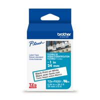 Cinta De Etiquetas Brother Original P-Touch Tzefx251 24 Mm X 8 M