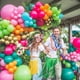 thumbnail image 4 of Set De Globos Tropical Hawaiano Luau Para Fiesta De Verano Y Playa, 4 of 8