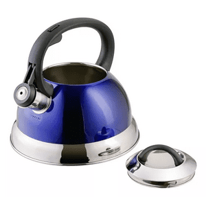 Genérico - Tetera Silvante De 3.2 L De Acero Inoxidable, Colores Con Mango