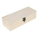 thumbnail image 1 of Caja de madera llana natural Caja de almacenamiento de pendiente de anillo de decoupage de joyería de madera, 1 of 3
