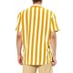 thumbnail image 3 of INSPIRE CHIC Camisa de Rayas para Hombre de Manga Corta con Bloque de Color y Botones para Playa L Amarillo, 3 of 7