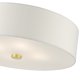 thumbnail image 5 of Lámpara de techo Livex 4 luces en latón satinado, 5 of 9