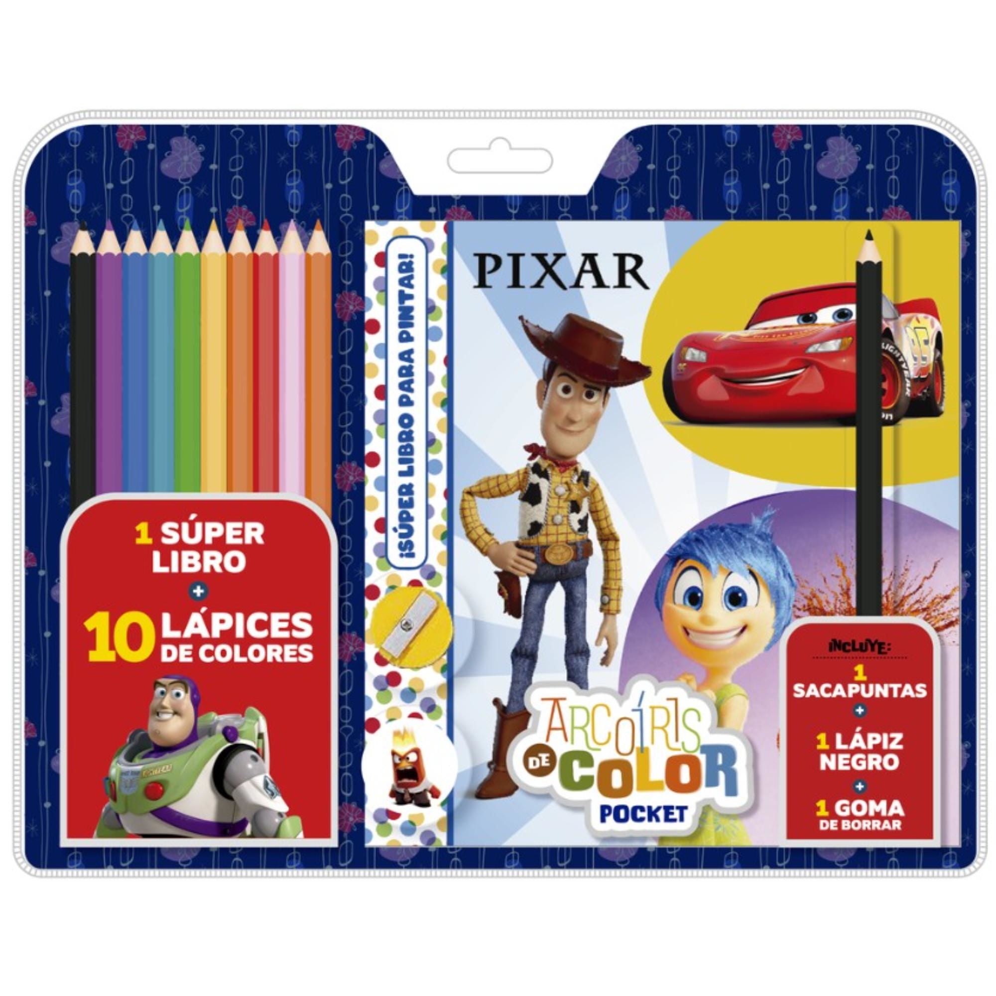 Set Arcoiris Pocket Pixar Vertice