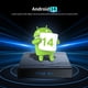thumbnail image 2 of X96 NEX Android TV Box, 2GB RAM 16GB ROM, Android 14, Wi‑Fi de Doble Banda, BT5, 4K Ultra HD, Certificación Dual, 2 of 9
