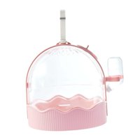 Magideal - Jaula Transportadora De Viaje Para Hámster, Jaula Para Conejillo De Indias, Hábitat, Funda De Transporte De Animal Pequeño Transpirable Para Hurones, , Rosa