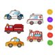 thumbnail image 2 of Juego De Cartas Con Cordones, Juguetes De Aprendizaje Temprano, Juguetes De Viaje Para Bebés, Preescolar, Transporte Para Niños Pequeños, 2 of 5