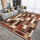 thumbnail image 1 of Alfombras Para Living Medida 150x200cm Textura Lisa Diseño Estampado Con Antideslizante, 1 of 3