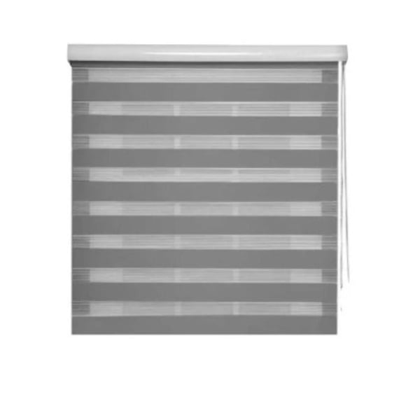 Cortina roller duo gris 200x240 cm