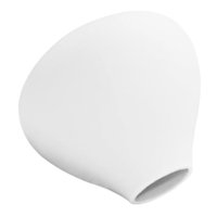 Ioensy - Tapas Protectoras A Prueba De Polvo Para Brochas De Maquillaje De Silicona Suave Para Viajes En Casa, Color Blanco