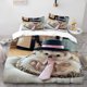 thumbnail image 1 of 3pcss Set Hedgehog in Dress Printed Duvet Cover Set Theme Bedding 3pcss Set Duvet Cover Pillowcase Set Soft, 1 of 5