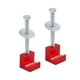 thumbnail image 4 of Caja De Herramientas Cruzada Con Gancho En J De 4 Piezas Montaje Fácil A Prueba De Herrumbre Para Suministros De Automóviles Rojo, 4 of 5