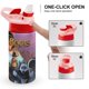 thumbnail image 4 of El gato con botasBotella de Agua con Tapa Pop Top de Un Toque, Acero Inoxidable, a Prueba de Fugas, para Deportes, Botella Infantil rosa 12 oz, 4 of 6