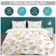 thumbnail image 5 of Gudetama Duvet Cover Set 3-Piece Bedding Set Soft Warm And Comfortable Soft Bed Set for Bedroom All Season, 5 of 5