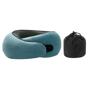 Genérico - Almohada Viscoelástica De Espuma Viscoelástica 2024 Para Soporte Cervical De Aviones