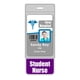 thumbnail image 3 of Identificador de Credencial Scrubs and Stuff LLC Sobredimensionado Morado, 3 of 4