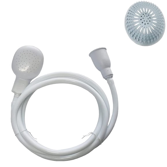 Rociador de manguera para fregadero CaoXiong de 2 m flexible con atrapacabellos