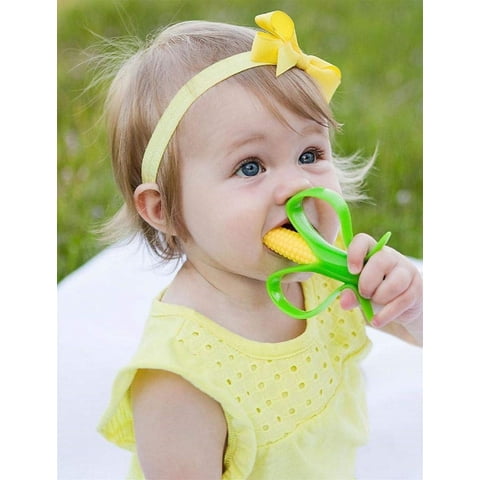 Genérico - Set 6 Mordedores Silicona Cepillo Dientes Encias Bebes Lau