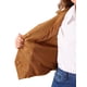 thumbnail image 5 of Agnes Orinda Trajes de Halloween para Mujeres Chalecos de Talla Grande Cuello en V Totalmente Forrado Botones Vestido de Trabajo Elegante Chaleco de Esmoquin Chaleco 2X Marrón, 5 of 6