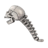 Bothyi - Abrebotellas De Cerveza De Vino De Calavera De Esqueleto De Metal Para Barra De Hallowmas