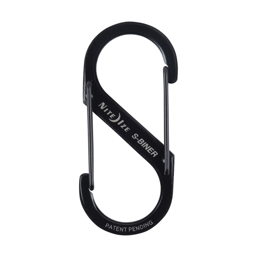 Mosquetón S-biner® Stainless Steel Dual Carabiner #3 Nite Ize Negro
