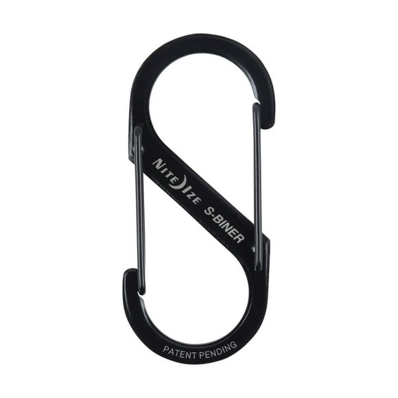 Mosquetón S-Biner® Stainless Steel Dual Carabiner #3 Nite Ize Negro