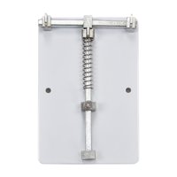 Magideal - Soporte De Fijación De Pcb De Acero Inoxidable, Herramienta De Reparación De Abrazaderas De Fijación Para Placa Base De Placa Lógica De Teléfono Móvil
