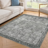 Alfombra Woodbruy 5 X 7 Gris