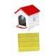 thumbnail image 2 of Cajas Nido Para Gallinas, Resistentes, Fáciles De Limpiar, Para Gallinas Ponedoras, Para Patos, Color Rojo, Con Tapete, 2 of 5