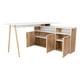 thumbnail image 3 of Escritorio En L 3 Puertas Singapur 72,5x130x120 Cm Duna Y Blanco, 3 of 11