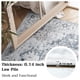 thumbnail image 3 of Alfombra Area Jinchan, lavable, vintage, 240 x 300 cm, chenilla gris, 3 of 8