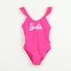 thumbnail image 1 of Traje de baño entero Niña Rosa Logo Barbie, 1 of 5