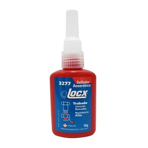 Locx - Fijador De Roscas Resistencia Alta 3277