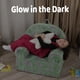 thumbnail image 3 of Silla infantil MOMCAYWEX Dinosaur Glow con cojín en forma de estrella, color gris, 3 of 5