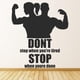 thumbnail image 2 of Decomural Stop When Your Done Sports WS-42918, 2 of 2