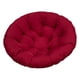 thumbnail image 3 of Cojín Para Silla De Hamaca, Cojín Para Silla, Columpio, Para Jardín, Patio, Cocina, Color Rojo Oscuro, 3 of 5
