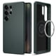 thumbnail image 1 of Funda Spigen Thin Fit MagFit para Galaxy S25 Ultra, color verde abismo, 1 of 9