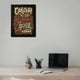 thumbnail image 2 of Cuadro Decorativo 35x45 Un Café es Siempre una Buena Idea Marco Negro, 2 of 2
