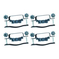 Ioensy - Abrazadera Para Perno De Caja De Techo, Accesorio Fácil De Instalar, Conector Para Portaequipajes De Techo De Coche, 4 Piezas